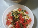 Carciofi ripieni in padella senza carne