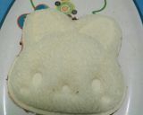 Foto langkah ke 5 dari resep Bekal Sekolah Khansa : Roti Tawar Kelinci.