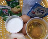 Foto langkah ke 1 dari resep Bolu Ketan Keju Lumer.
