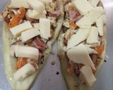 Foto del paso 2 de la receta: Berenjena rellena con pechuga sobrante