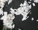 A picture of step 3 of Chicken Momos.