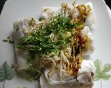 Hình bước làm 6 của món Bánh cuốn chế tạo theo phương thức không có đủ nguyên liệu