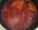 Foto langkah ke 1 dari resep Puding Merah Berani Putih Suci (tomat, sirsak dan susu).