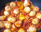 Foto langkah ke 4 dari resep Sambal Goreng Bakso Ayam.