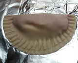 Foto del paso 5 de la receta: Empanadillas de sobrasada, queso y almendra