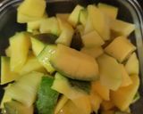 A picture of step 2 of Instant Mango pickel.