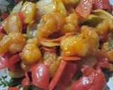 Foto langkah ke 7 dari resep Udang Asam Manis.