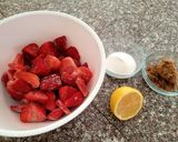 A picture of step 4 of Only 3 Ingredients Fresh Strawberry Jam.