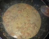 Foto del paso 4 de la receta: Camarones con arroz y crema de leche