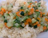 Foto del paso 2 de la receta Tabulé de langostinos con nísperos y edamame