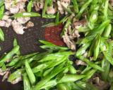 Harusame Chinese Starch Noodle with pork and green bean recipe step 4 photo