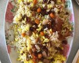 صورة لخطوة 5 من وصفة رز مع اللوز والكشمش