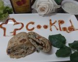 A picture of step 11 of Omlate, Roti,Sendwich.