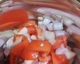 A picture of step 1 of Instant paneer butter masala.