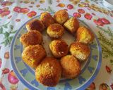 A picture of step 4 of Curried Lentil and Ricotta Meatballs with Pilaf Rice.