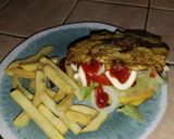 Foto del paso 3 de la receta: Hamburguesa de patacón
