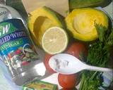 Avocado,cucumber& tomato salad langkah memasak 1 foto