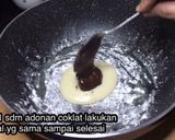 Foto langkah ke 3 dari resep BOLU ZEBRA TANPA OVEN TANPA TELUR TANPA KUKUS TANPA MIXER,ALA DAPUR UMM ALI.