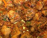 A picture of step 3 of Chicken karahi.
