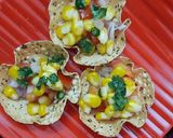मसाला पापड़ (Masala papad recipe in Hindi) रेसिपी चरण 3 फोटो