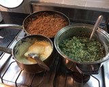 Foto del paso 6 de la receta: Lasaña mixta doble: carne y espinaca con bolognesa y bechamel
