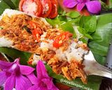 Foto langkah ke 9 dari resep Nasi Bakar Tongkol Kemangi.