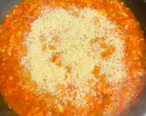 A picture of step 3 of Baked Cod with Salsa and Rice.