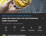 Foto langkah ke 11 dari resep Roti sosis tanpa ulen tanpa mixer lembut recomended.