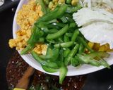 A picture of step 4 of Vegetable fried rice.