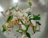 A picture of step 2 of Jhatpat bhujia.