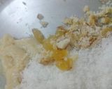 A picture of step 6 of Lauki rings with burfi.