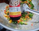 A picture of step 5 of White butter vegetable fried rice.
