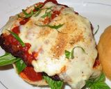 A picture of step 2 of Beef Milanesa Parmigiana Sandwich, Jon Style.