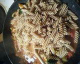 A picture of step 6 of Broccoli Sausage Whole-Wheat Pasta.
