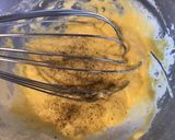 Une image de l'étape 2 de Poivrons bicolores farcis au flan de légumes et parmesan.