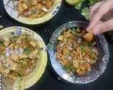 A picture of step 5 of Aloo Chaat.