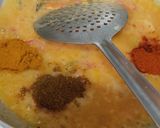 A picture of step 3 of Masala chana chaat.