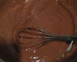 Foto langkah ke 3 dari resep Bolu kukus coklat mekar tanpa telur tanpa mixer.