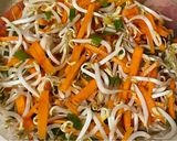 Foto langkah ke 1 dari resep Bakwan Sayur Wortel dan Taoge.