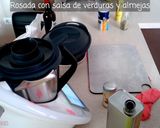 Foto del paso 4 de la receta: Rosada al vapor con almejas y salsa de verduras TMX
