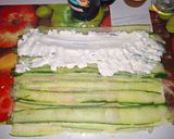 Pas rețetă Sushi de castravete cu cremă de brânză și ton 🥒🥢 4 fotografie