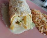 Foto del paso 2 de la receta: Pechuga de pollo rellena de calabacitas 👏🏼