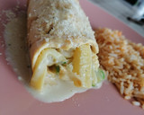 Foto del paso 2 de la receta: Pechuga de pollo rellena de calabacitas 👏🏼