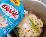 Foto langkah ke 1 dari resep Kolak Pisang Pacar Cina.