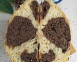 Foto langkah ke 11 dari resep Bicolour Country Loaf Sourdough.