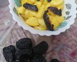 A picture of step 2 of Dates chaat🌴.