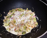 Foto del paso 9 de la receta: Espaguetis integrales con brócoli, salmón y nata al aroma de lima