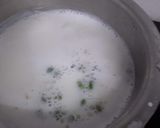 A picture of step 2 of Green peas kheer.