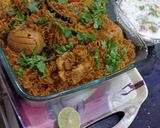 A picture of step 5 of Egg Biryani.