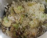 A picture of step 5 of Paneer Cabbage Pulao.